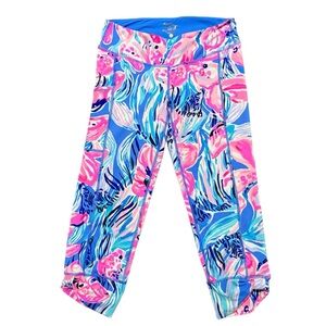 Lilly Pulitzer Luxletic active wear cropped leggings - Medium